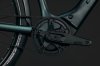 Cube Editor Hybrid SLX 400X FE glitterteal'n'black Größe: 58 cm