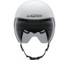 LAZER LAZER Helm Volante KinetiCore Triathlon/Zeitfahren Matte White Silver (S) 52-56